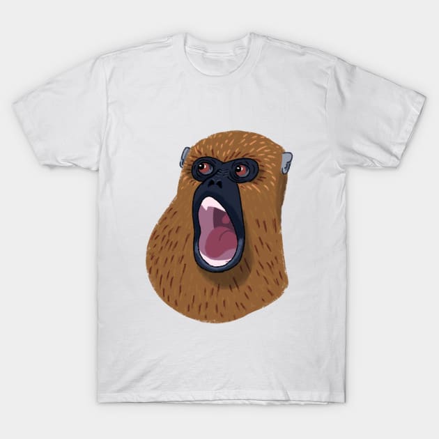 Howler monkey T-Shirt by The Monk Seal